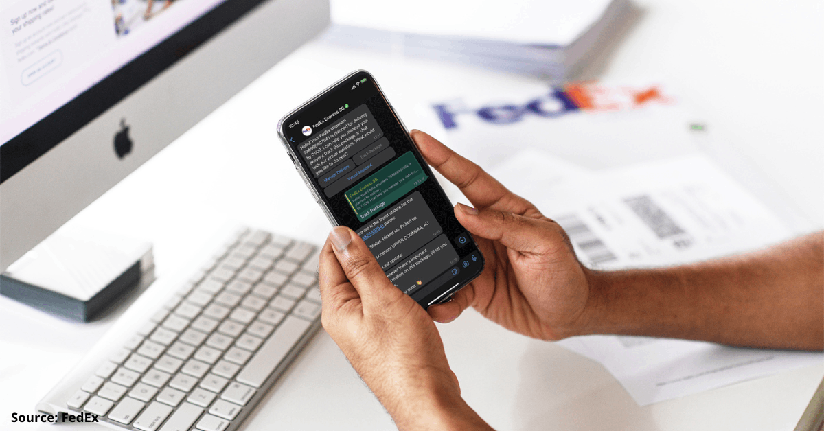 FedEx teams up with WhatsApp for enhanced delivery updates
