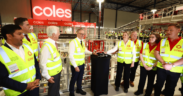 Coles opens Australia’s first automated distribution centre