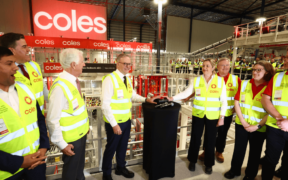 Coles opens Australia’s first automated distribution centre