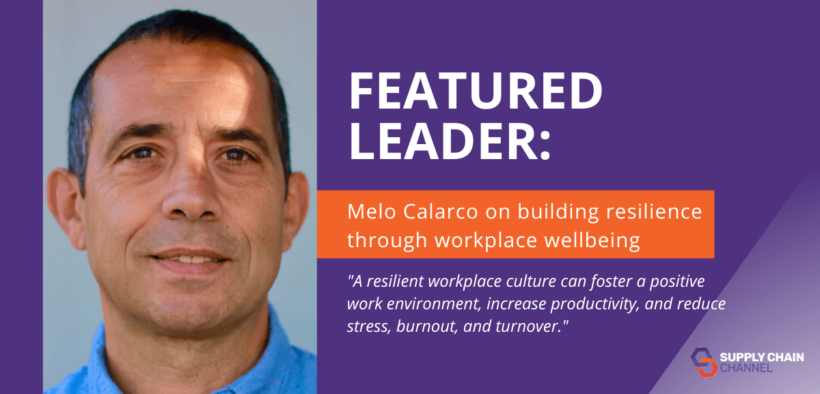 Melo Calarco on building resilience through workplace wellbeing
